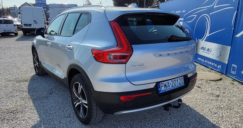 Volvo XC 40 cena 119900 przebieg: 123000, rok produkcji 2018 z Przedbórz małe 466